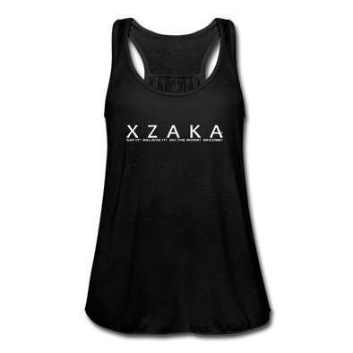 XZAKA Women "Say It" Motivational Tank Top - W5151 - black