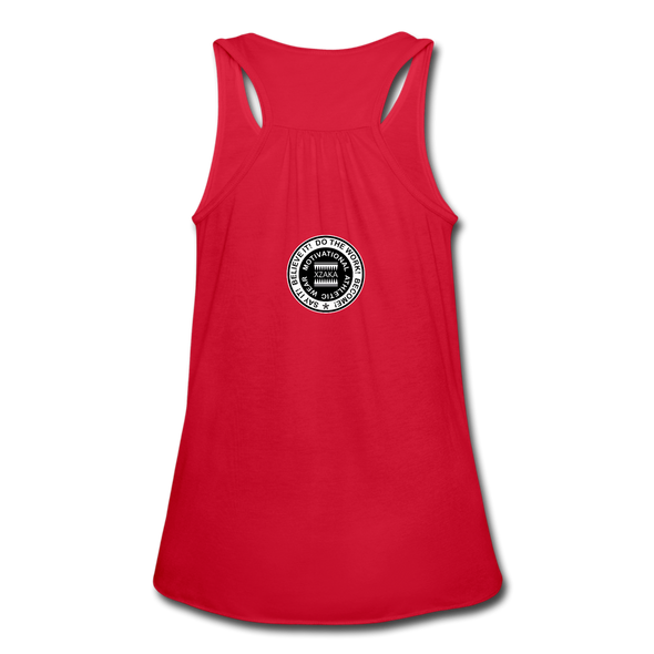 XZAKA Women "Say It" Motivational Tank Top - W5151 - red