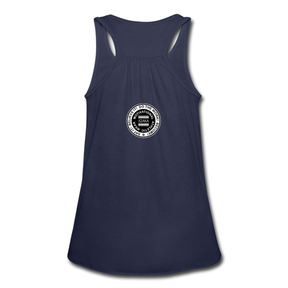 XZAKA Women "Say It" Motivational Tank Top - W5151 - navy