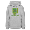 XZAKA Women "Rest at the End" Motivational Hoodie - W1457 - heather gray