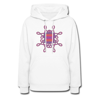 XZAKA Women Graphic Motivational Hoodie - W1458 - white