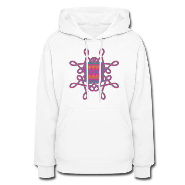 XZAKA Women Graphic Motivational Hoodie - W1458 - white