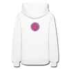 XZAKA Women Graphic Motivational Hoodie - W1458 - white