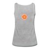 XZAKA Women "Sweat" Motivational Tank Top - W5157 - heather gray