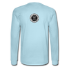 XZAKA - Men "Say It" Motivational Long Sleeve T-Shirt - M1445 - powder blue