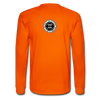 XZAKA - Men "Say it" Motivational Long Sleeve T-Shirt - M1446-2 - orange