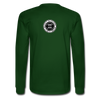 XZAKA - Men "Say it" Motivational Long Sleeve T-Shirt - M1446-2 - forest green